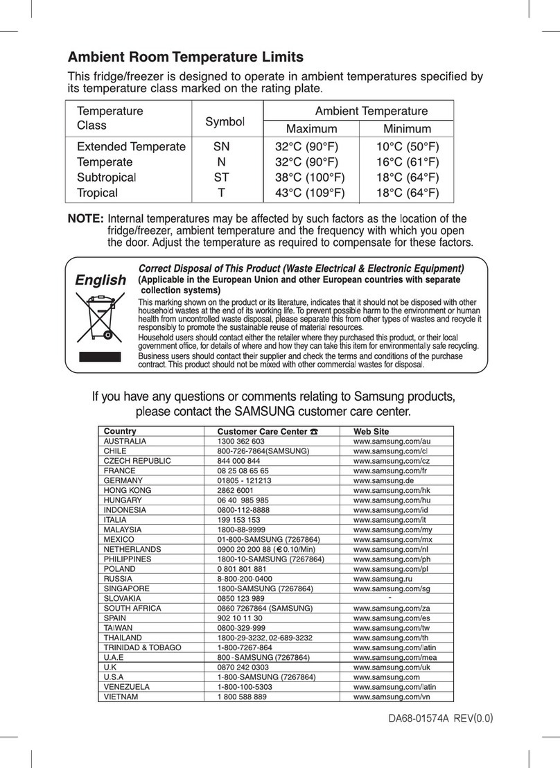 Samsung RT41E Manual de usuario Samsung RT41E Manual de usuario