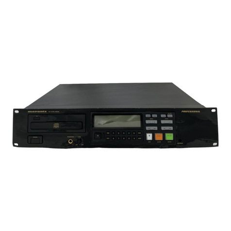 Marantz PMD330 Manual de usuario