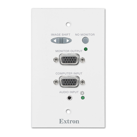 Extron electronics Architectural Interface CIA114 Manual de usuario