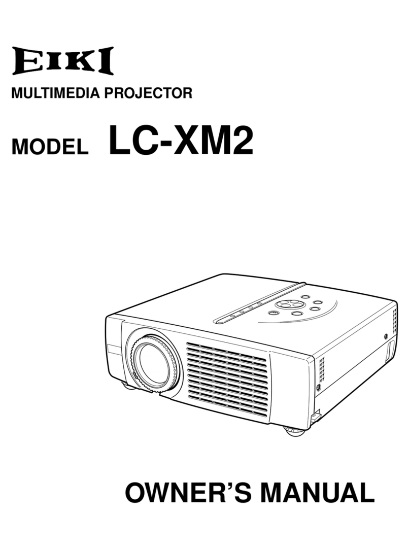 Eiki LC-XM2 Manual de usuario