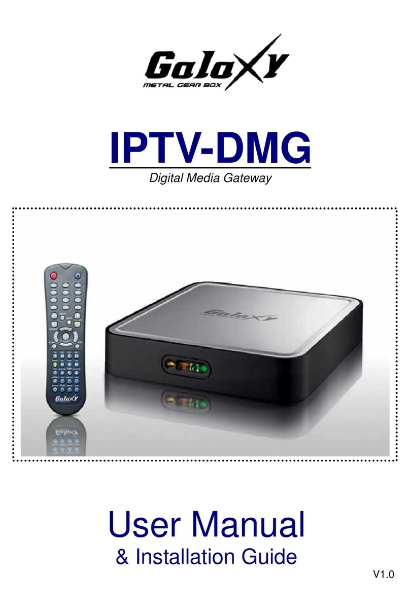 Galaxy IPTV-DMG Guía Galaxy IPTV-DMG Guía