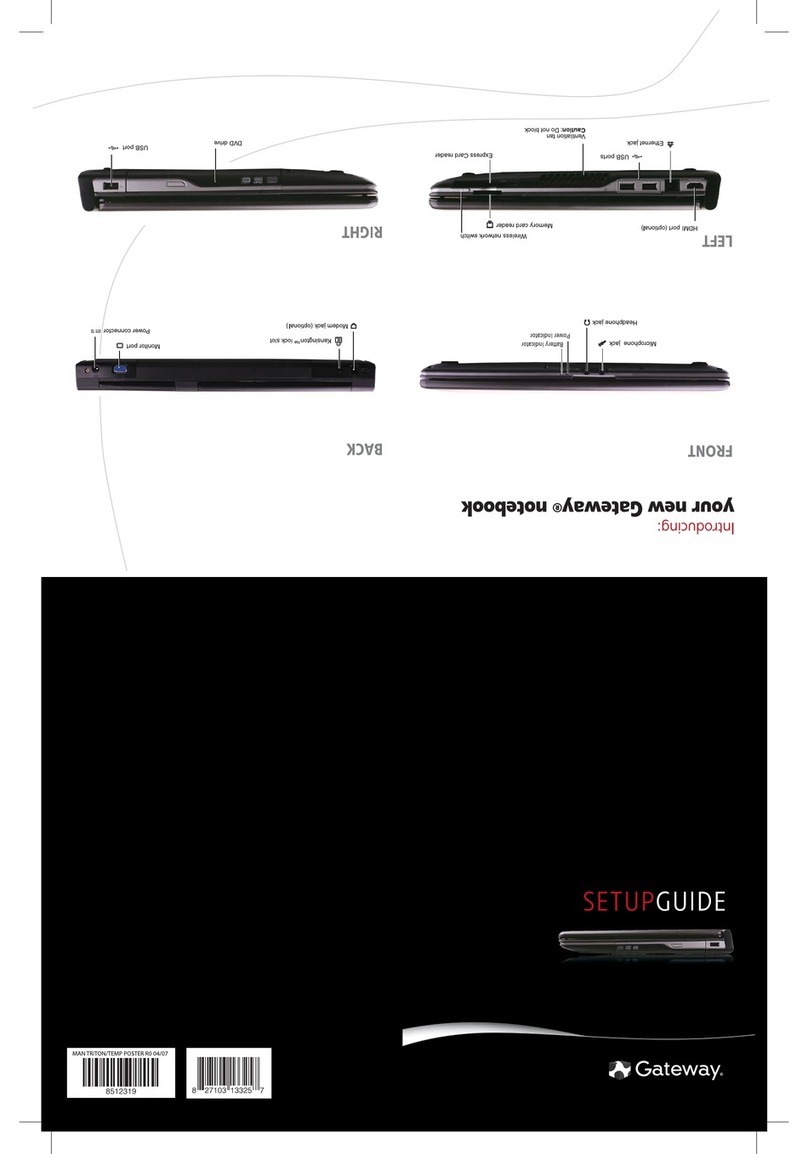 Gateway M-1628 Manual de usuario