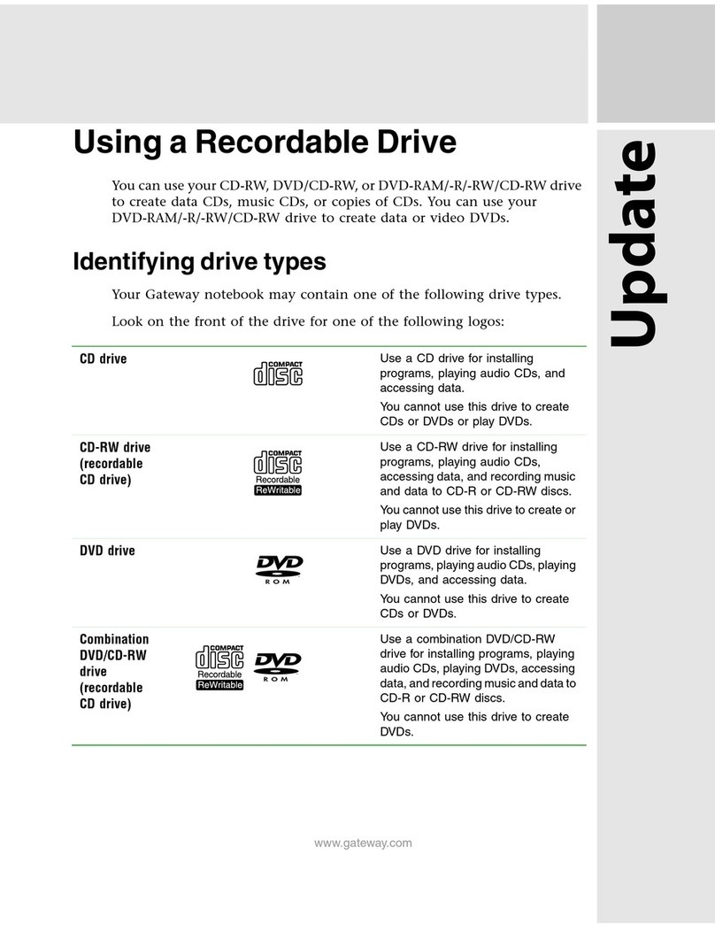 Gateway 400SD4 Instrucciones generales