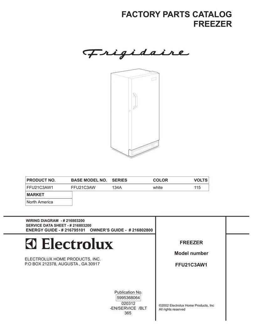Frigidaire FFU21C3AW1 Manual de usuario