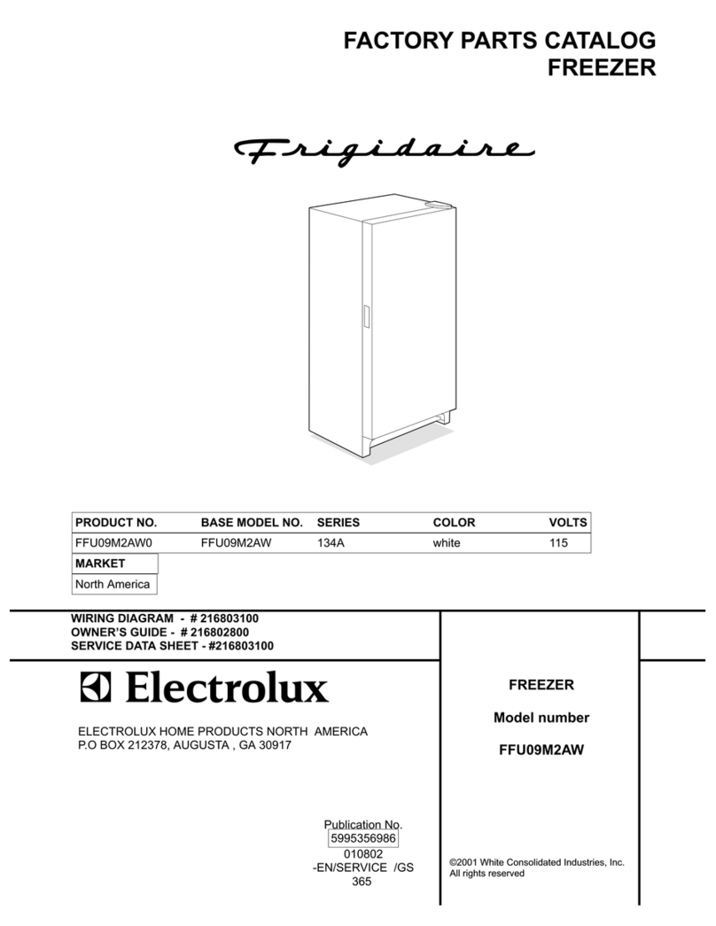 Frigidaire FFU09M2AW Manual de usuario