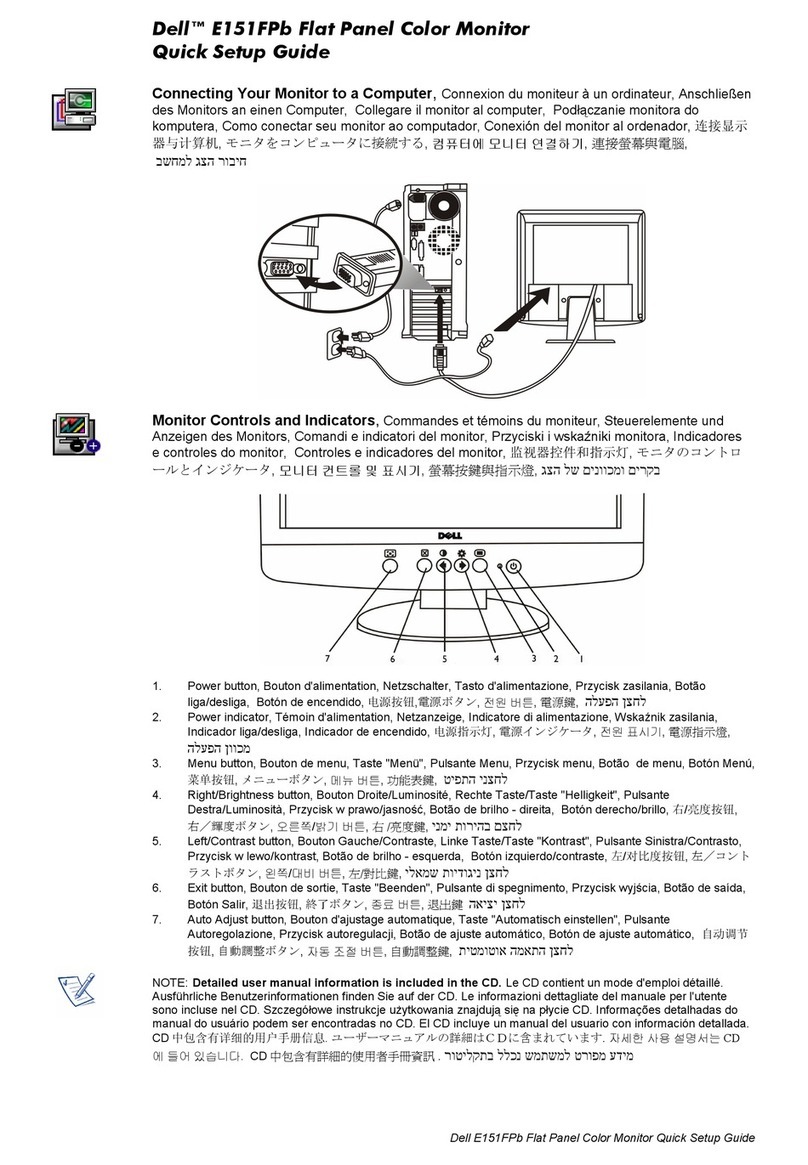 Dell E151FPb Manual de usuario