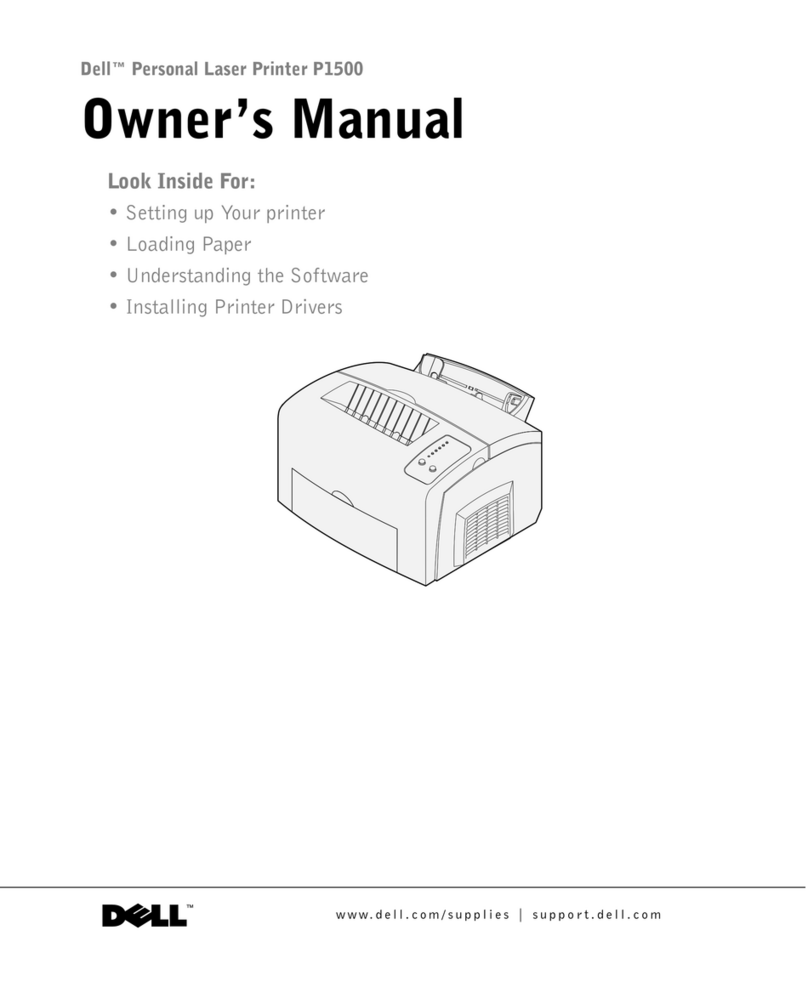 Dell P1500 Manual de usuario