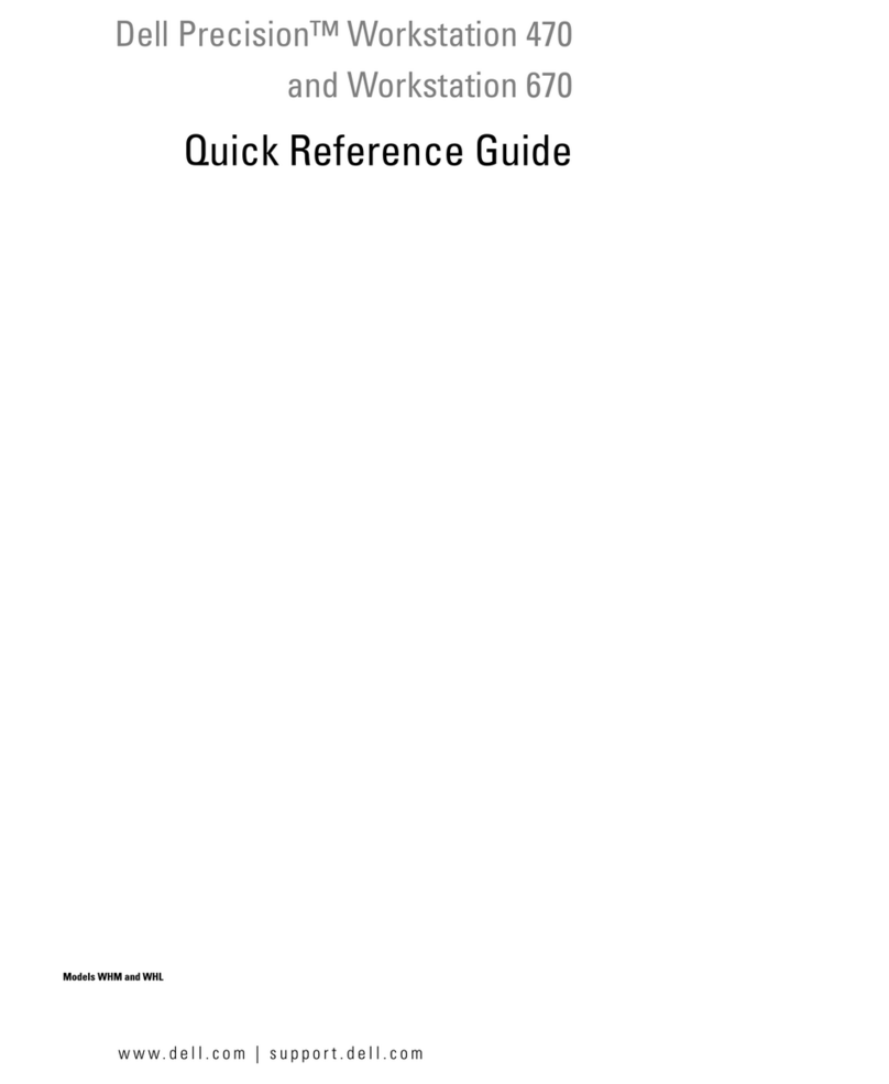 Dell Precision WHM Manual de usuario