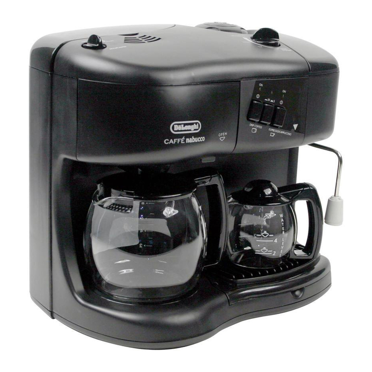 DeLonghi BCO70 Manual de usuario