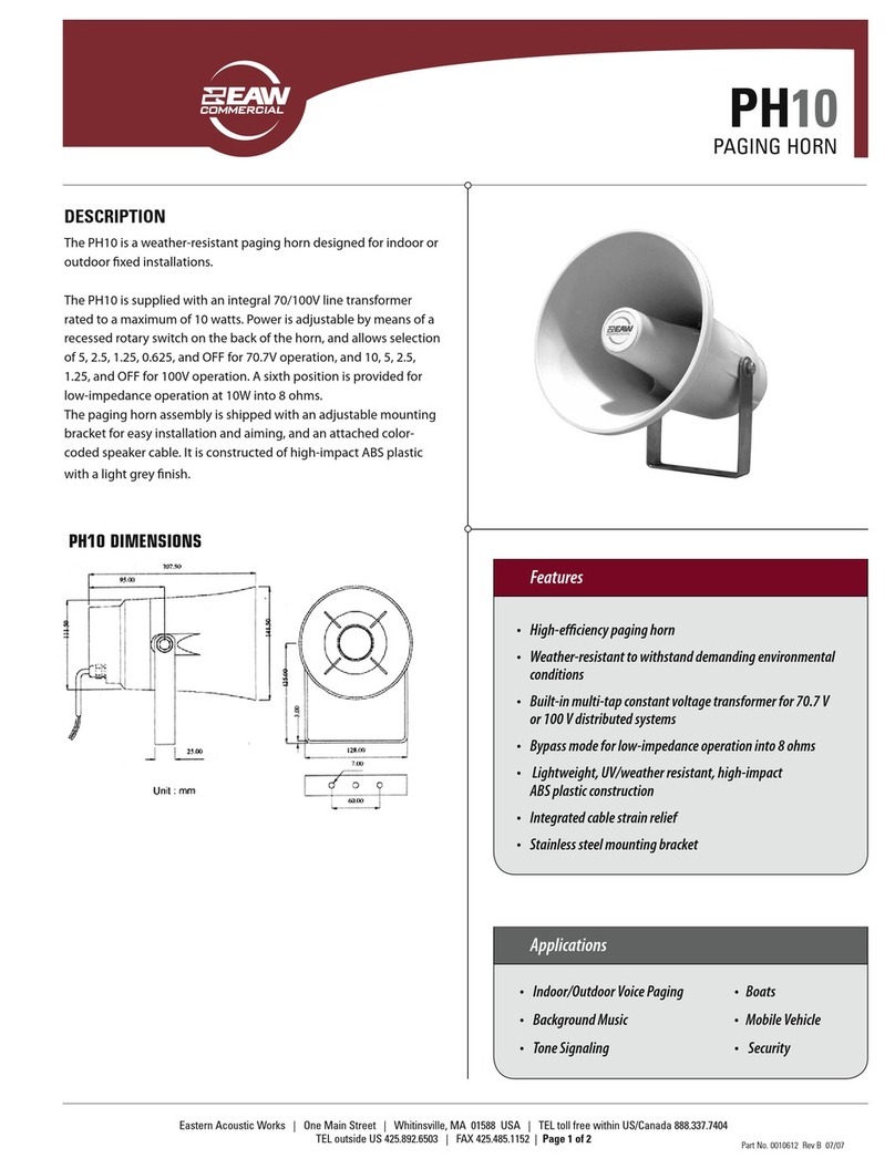 EAW PH10 Manual de usuario