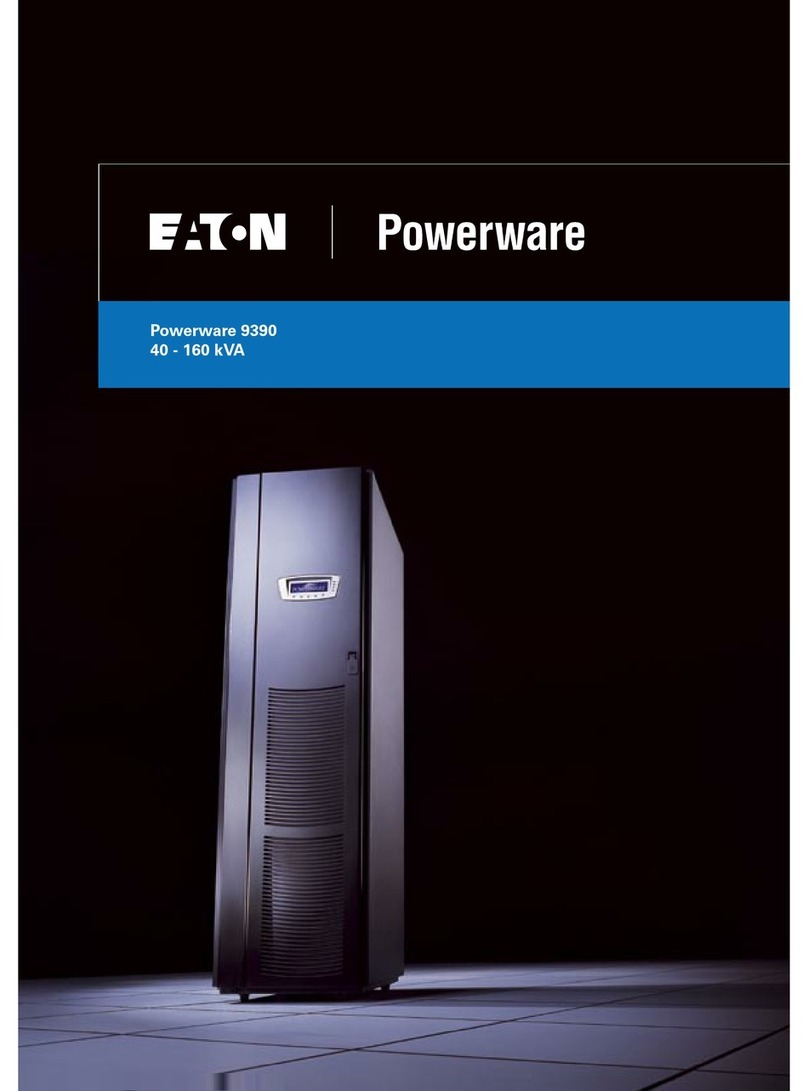 Eaton Powerware 9390 Manual de usuario