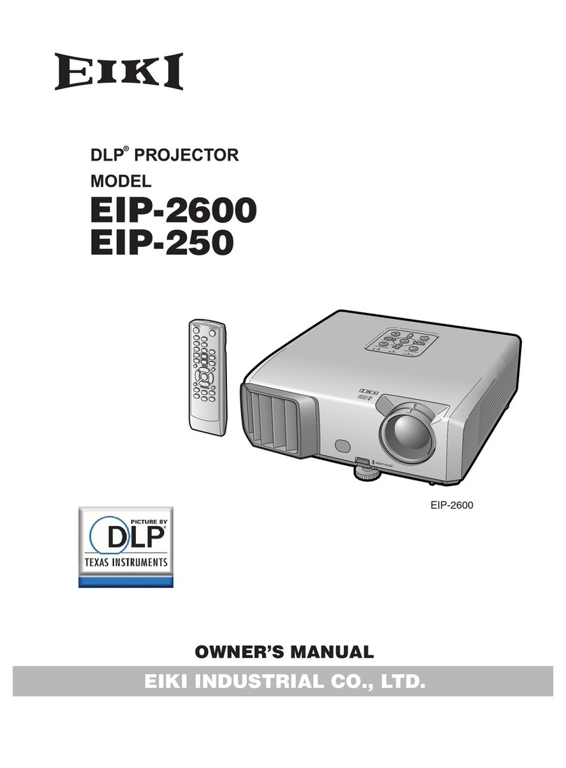 Eiki EIP-250 Manual de usuario
