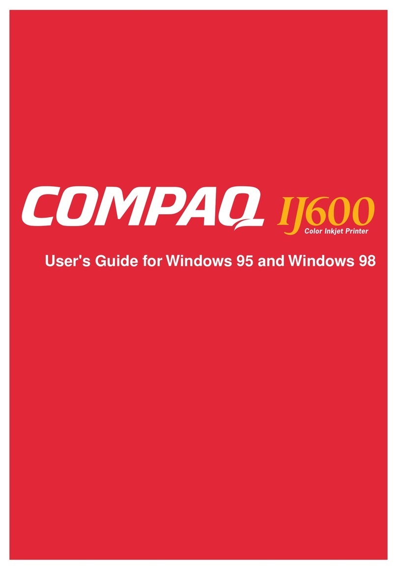 Compaq Inkjet IJ600 Manual de usuario