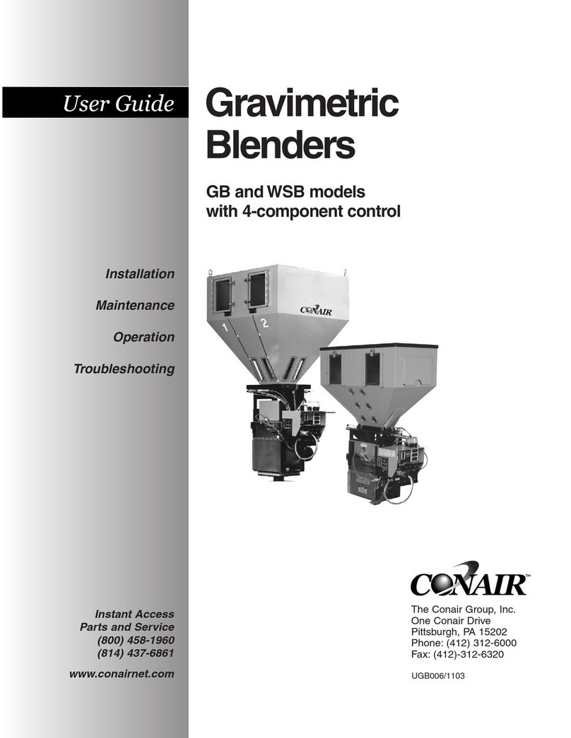Conair GB/ WSB Manual de usuario