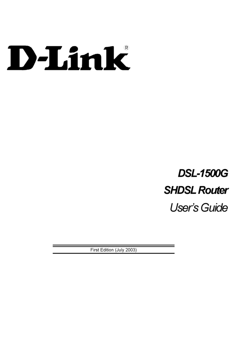 D-Link DSL-1500G Manual de usuario