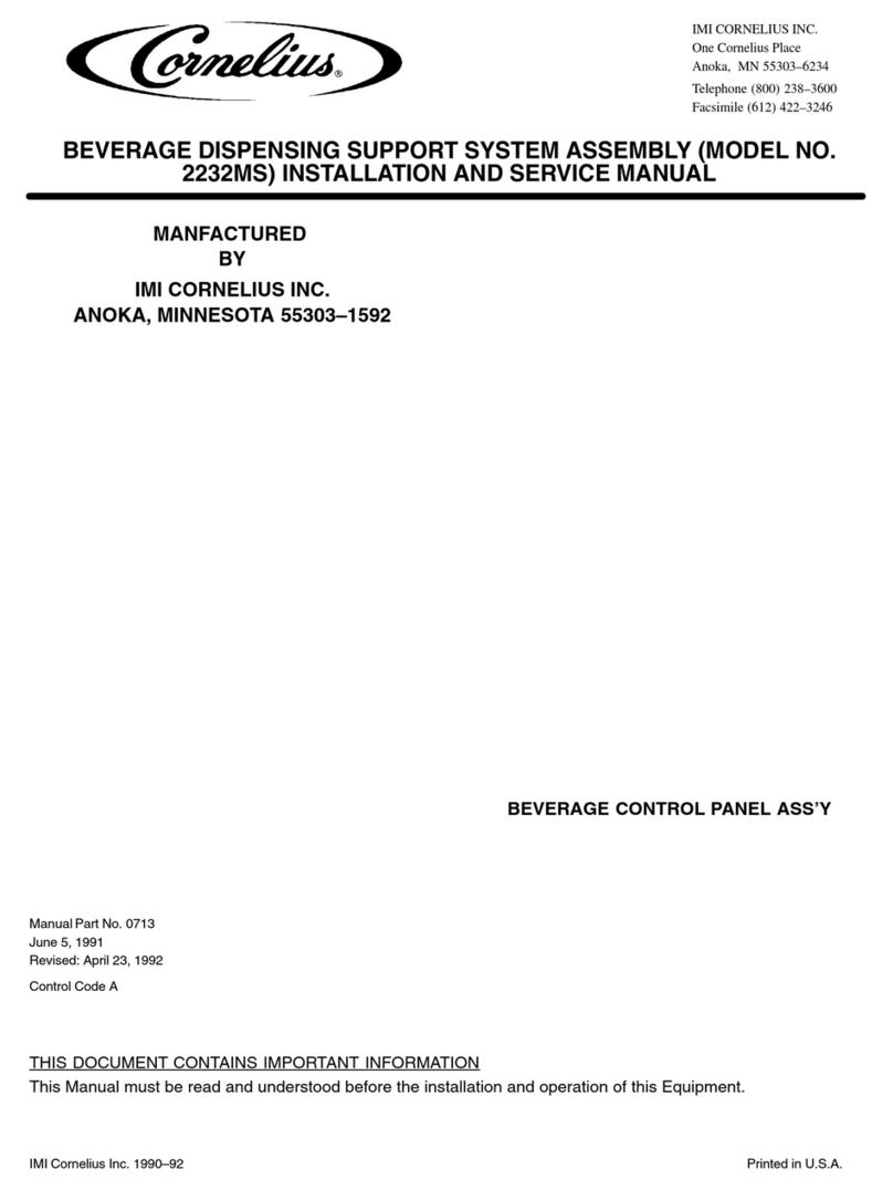 Cornelius 2232MS Manual