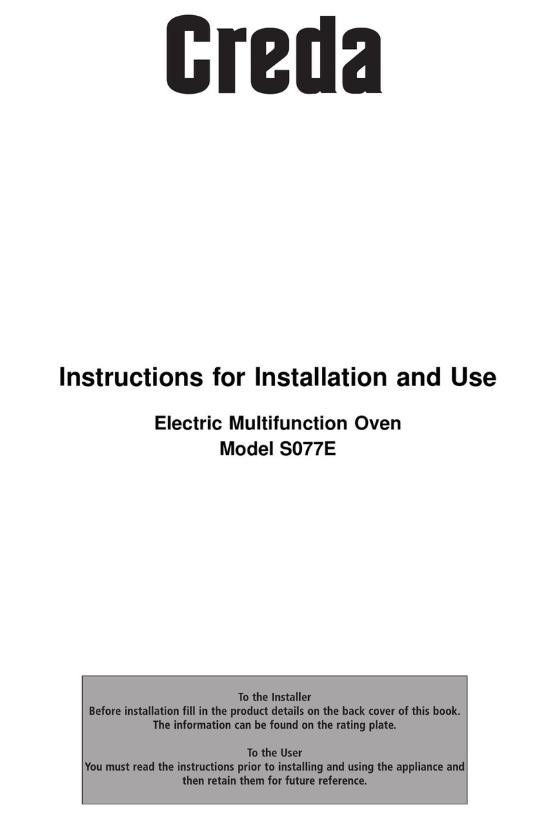 Creda S077E Manual de usuario