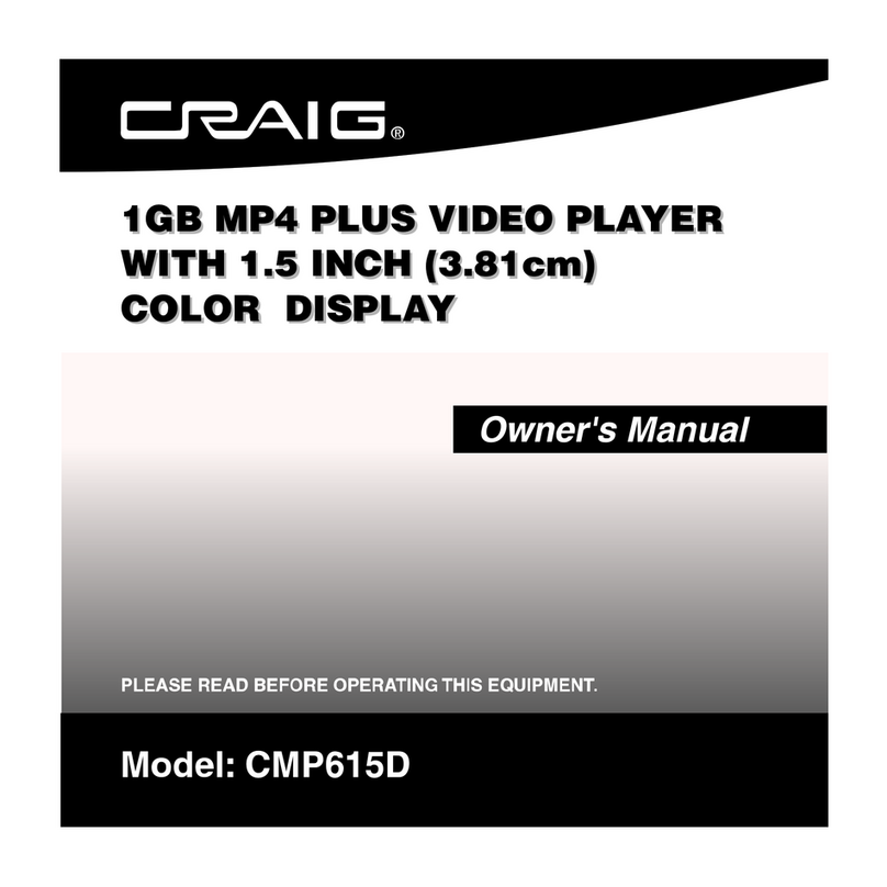 Craig CMP615D Manual de usuario