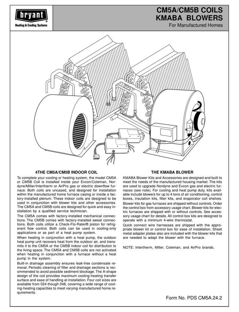 Bryant CM5A Manual de usuario