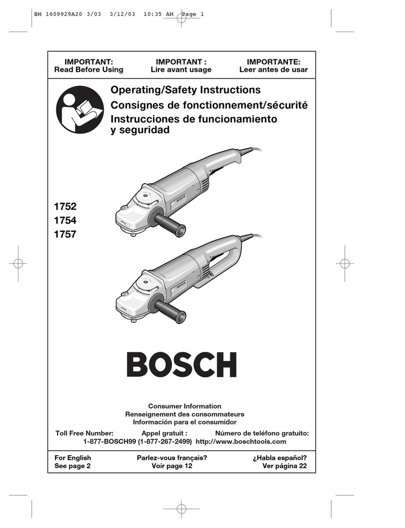 Bosch 1752 Instrucciones de montaje