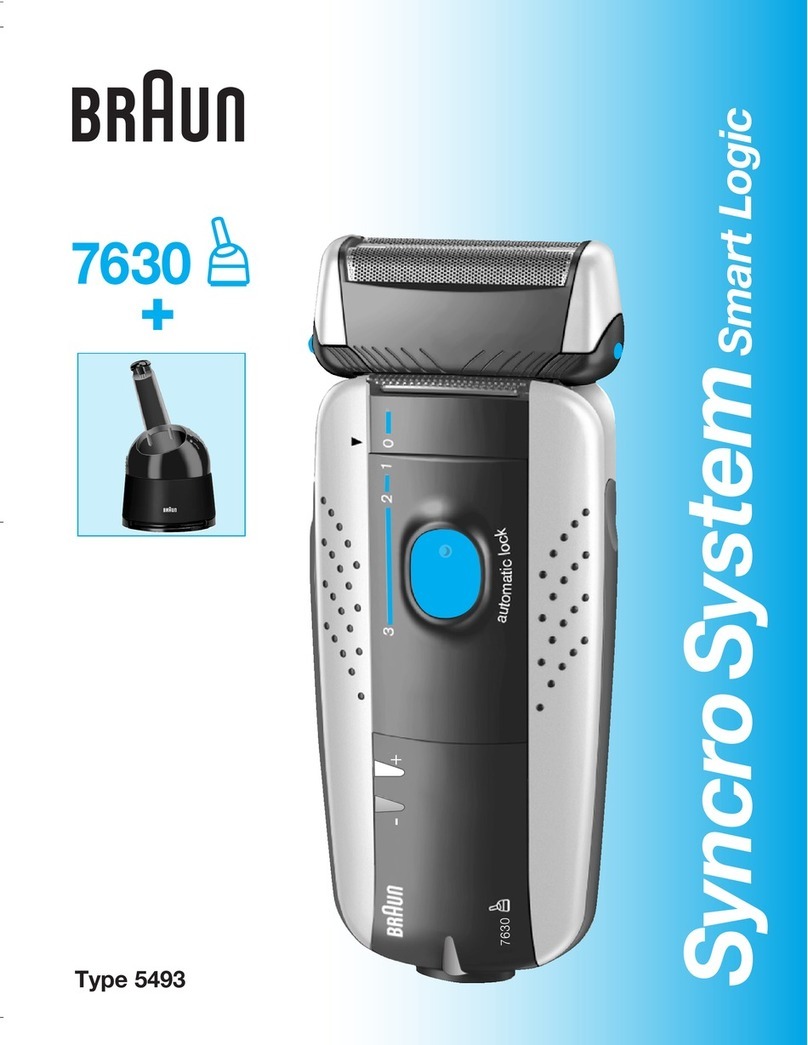 Braun SyncroSystem 7630 Manual de usuario