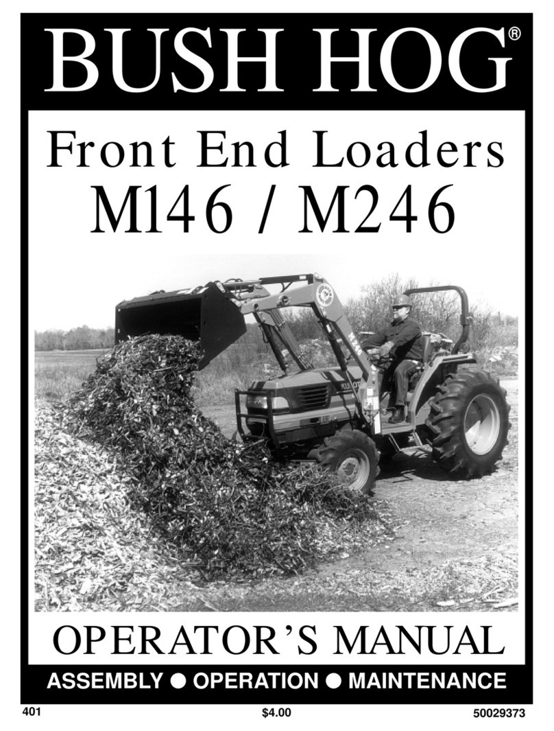 Bush Hog M146 Manual de usuario