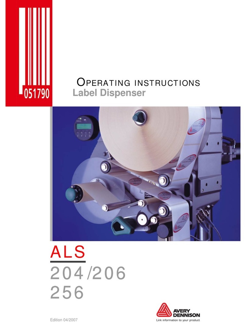 Avery Dennison ALS 204 Manual de usuario