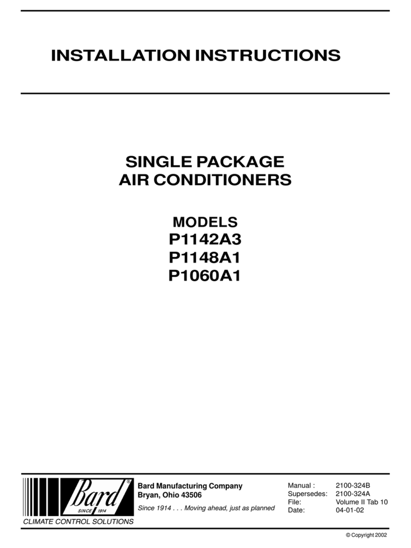 Bard P1060A1 Manual de usuario