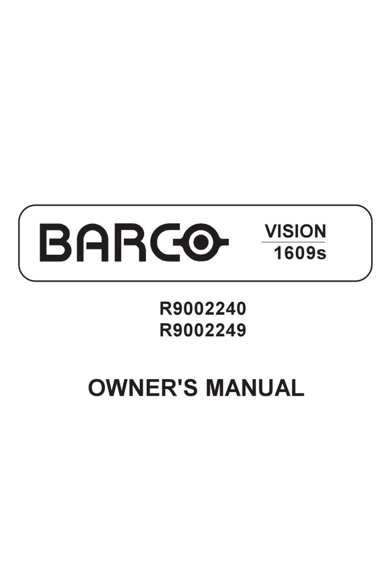 Barco R9002240 Manual de usuario