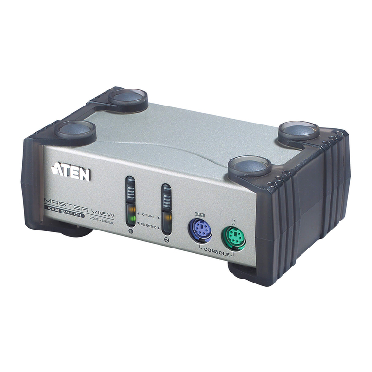 ATEN Master View CS-82A Manual de usuario