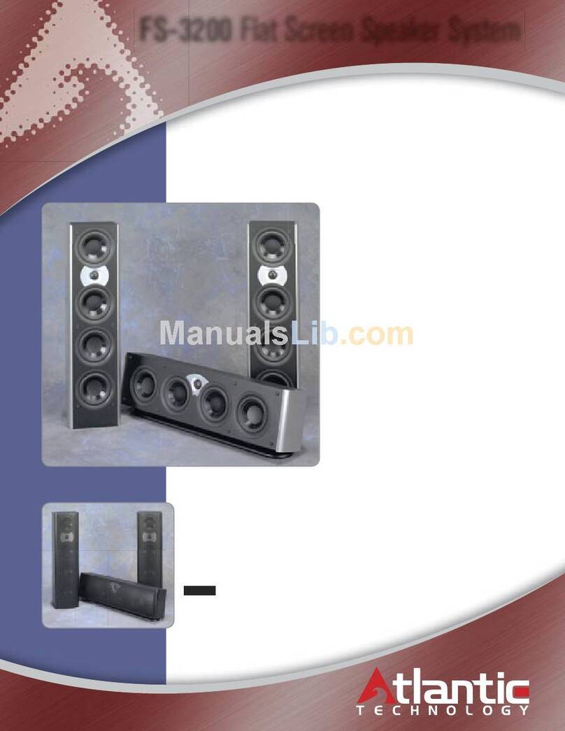 Atlantic Technology FS-3200 Manual de usuario