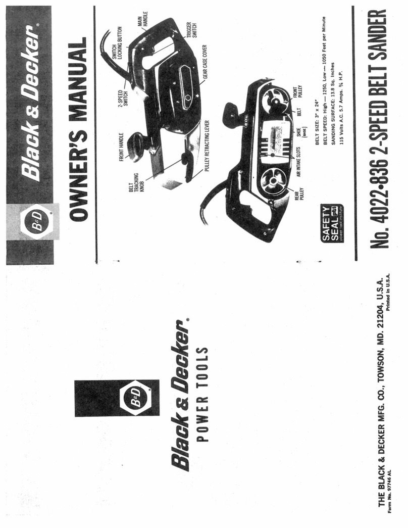 Black & Decker 4022-836 Manual de usuario