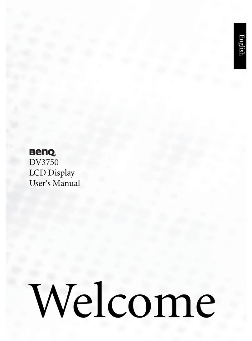 BenQ DV3750 Manual de usuario