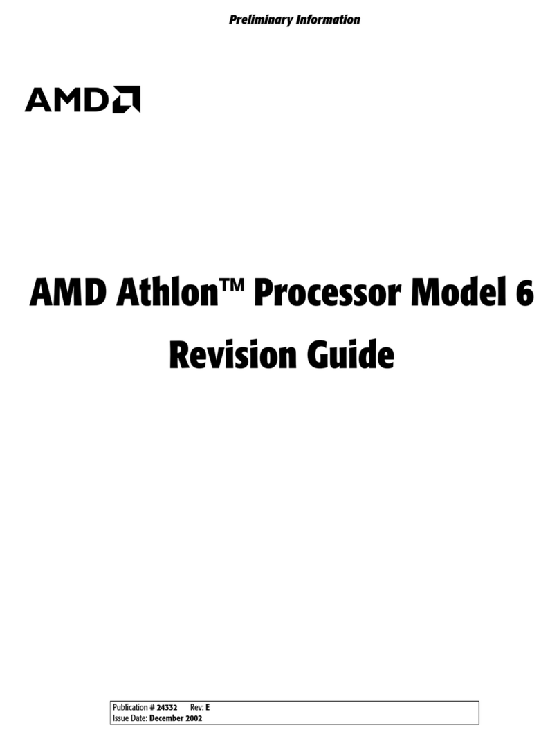 AMD Athlon 6 Manual de usuario