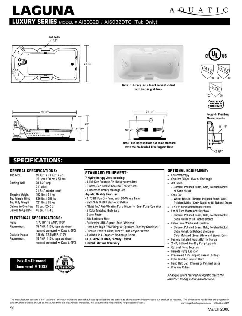 Aquatic AI6032D Manual de usuario Aquatic AI6032D Manual de usuario