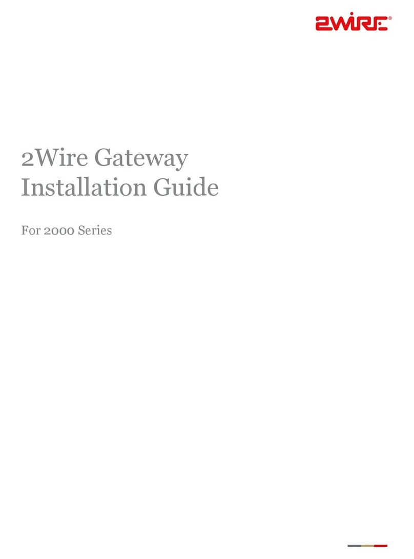 2-Wire 2000 Series Manual de usuario