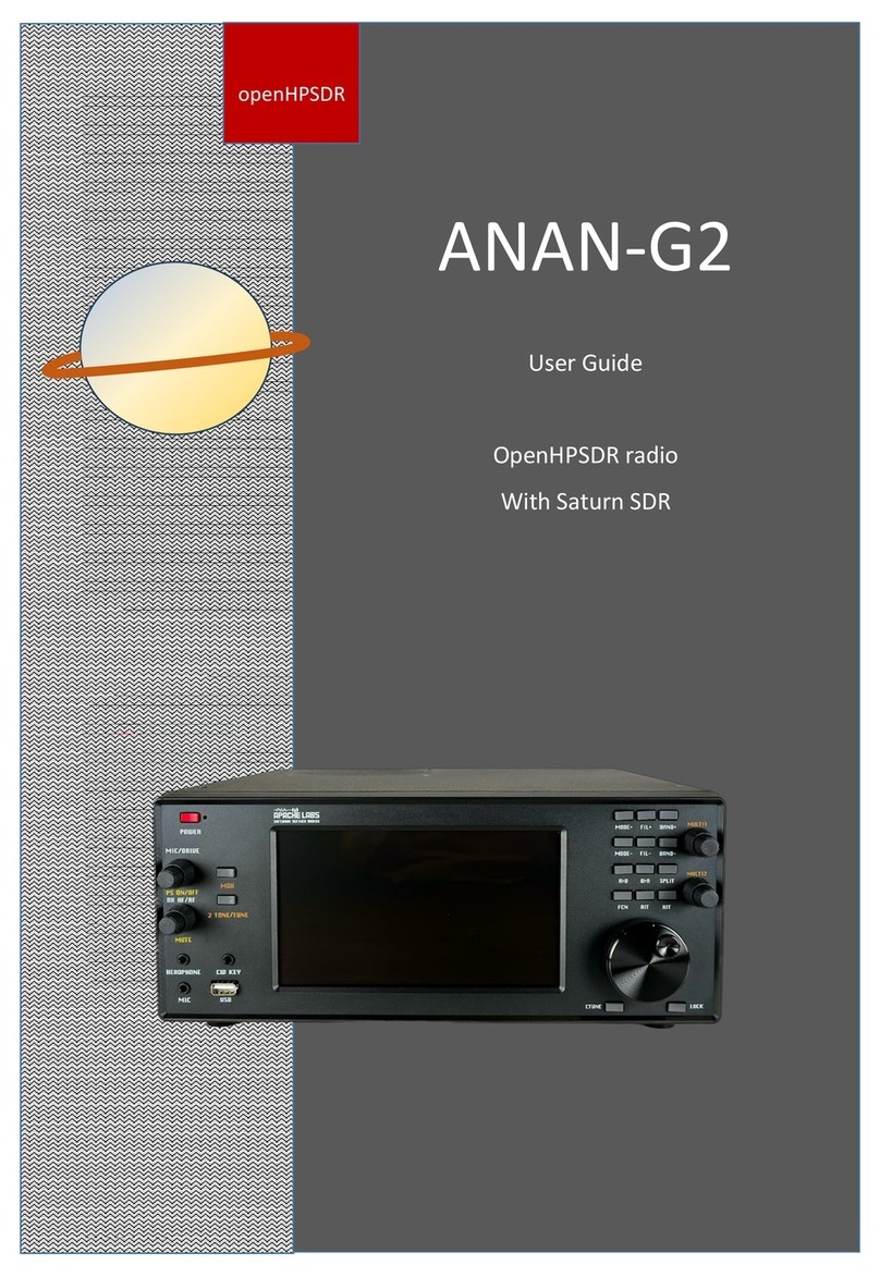 Apache Labs ANAN-G2 Manual de usuario