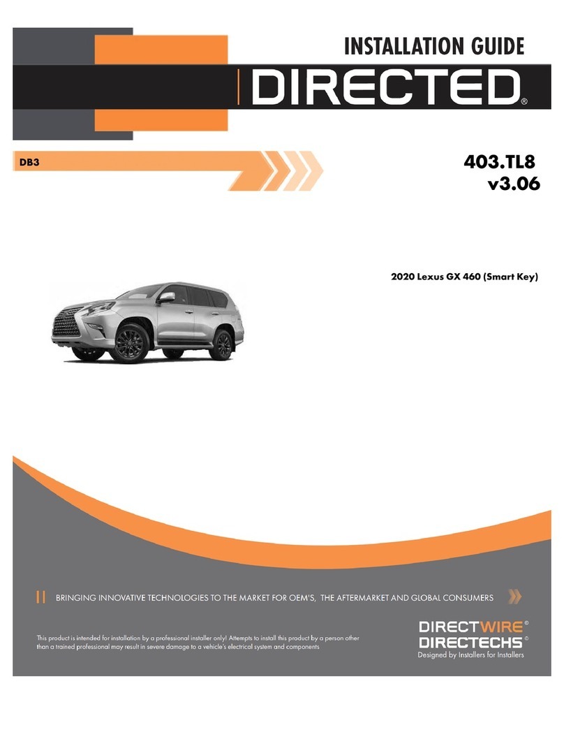 Directed Directechs DB3 Manual de usuario