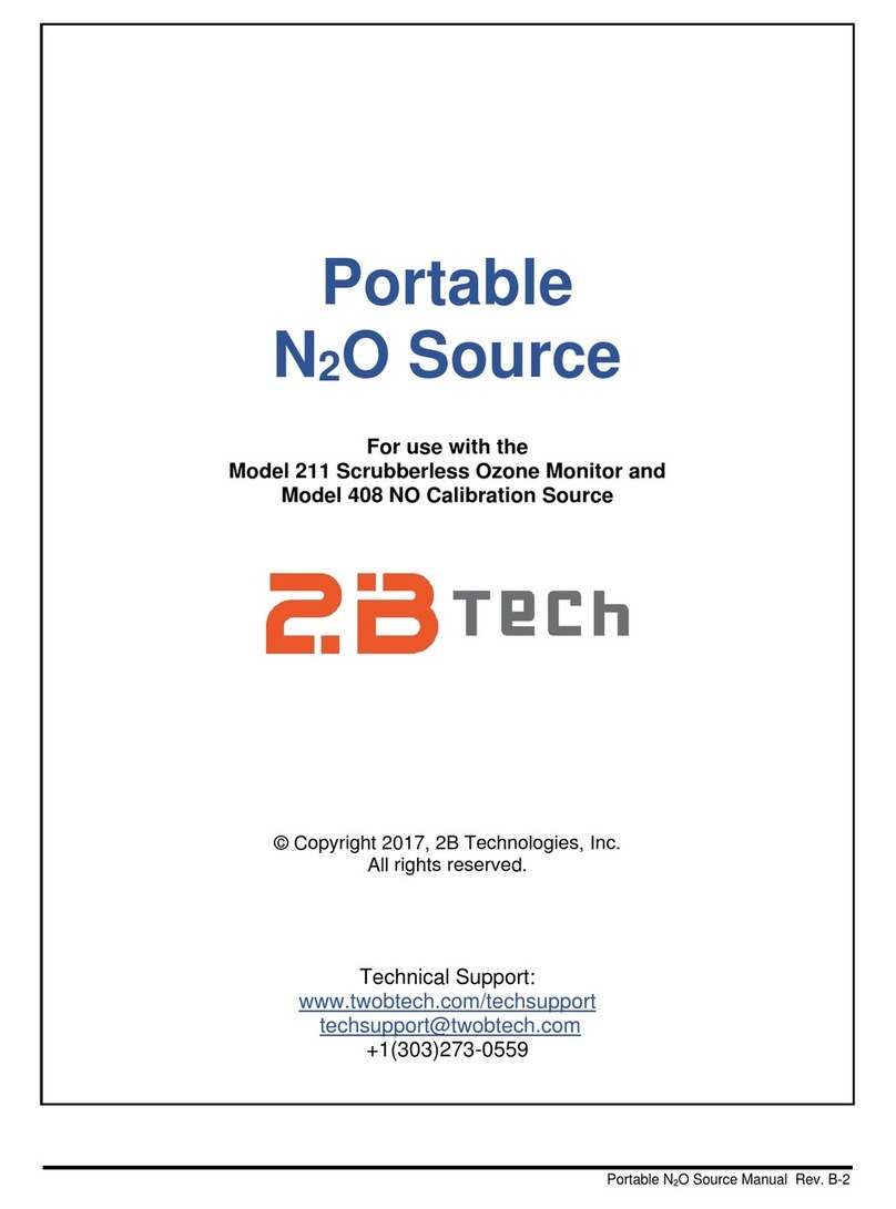 2B Technologies 211 Manual de usuario
