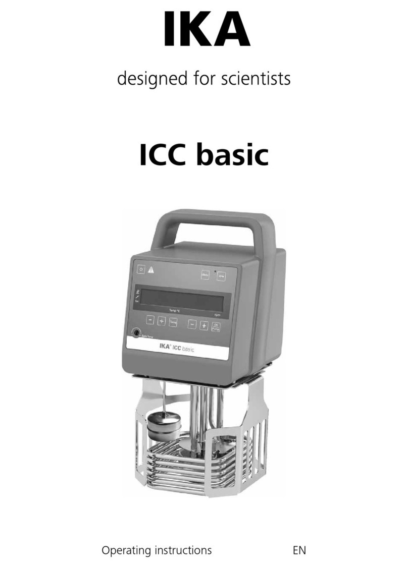IKA ICC control Manual de usuario