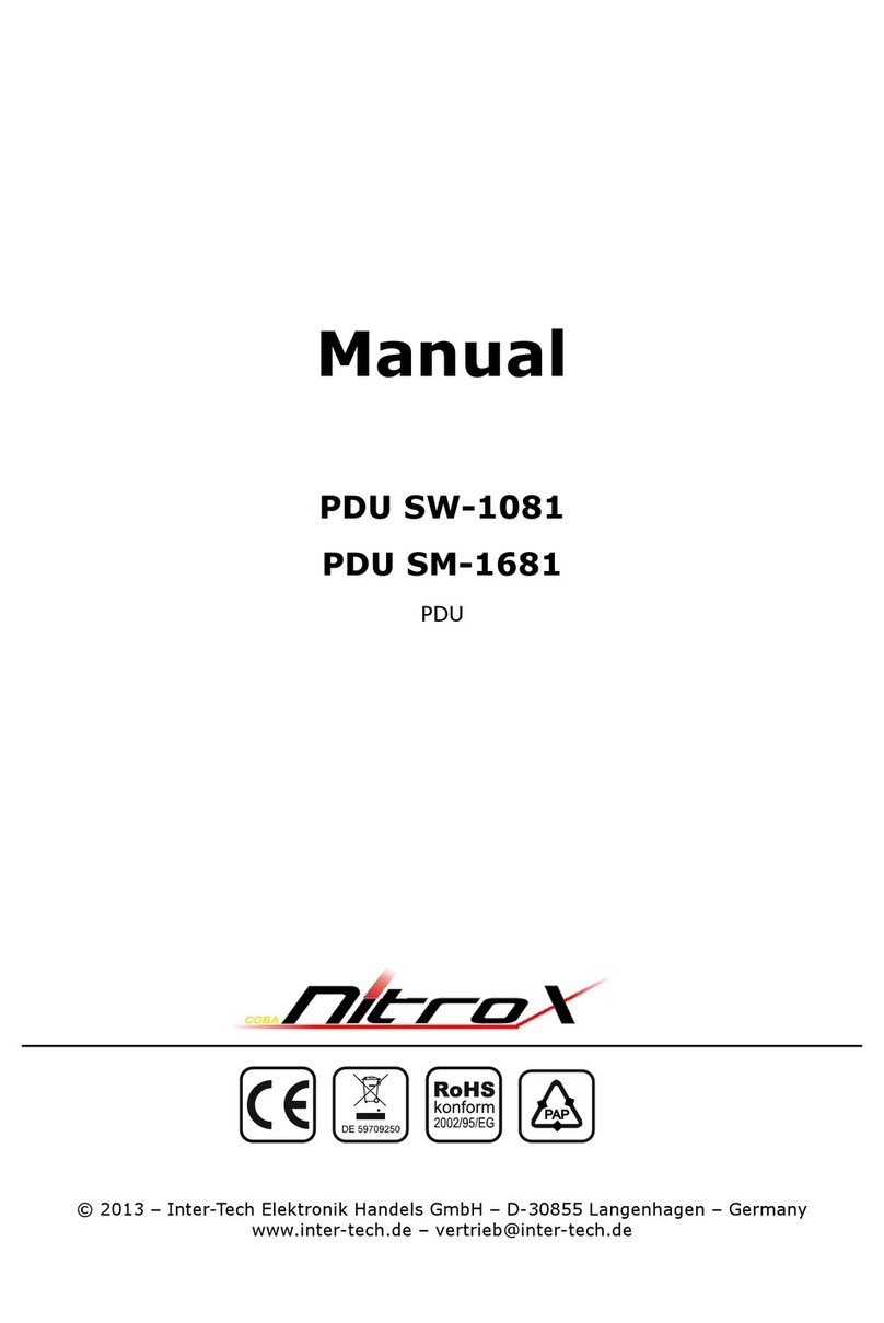 Intertech Nitrox SW-1081 Manual de usuario