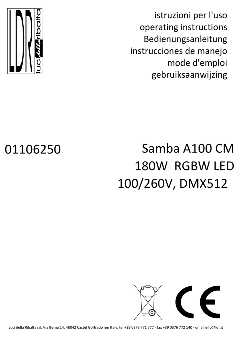 LDR Samba A100 CM Manual de usuario