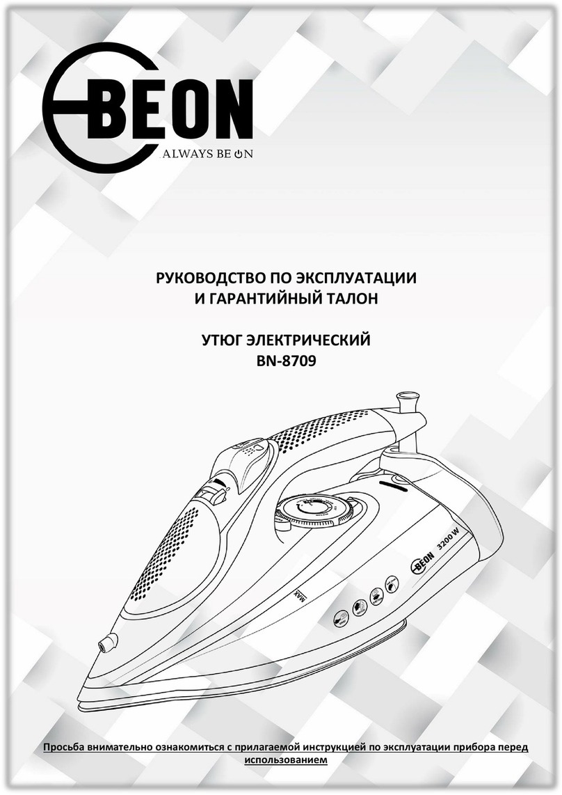 BeON BN-8709 Manual de usuario