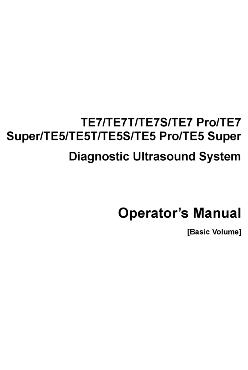 Mindray TE7T Manual de usuario