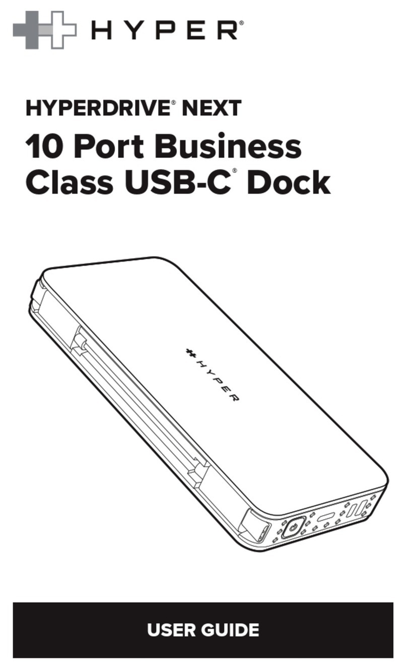 Hyper HYPERDRIVE NEXT Manual de usuario