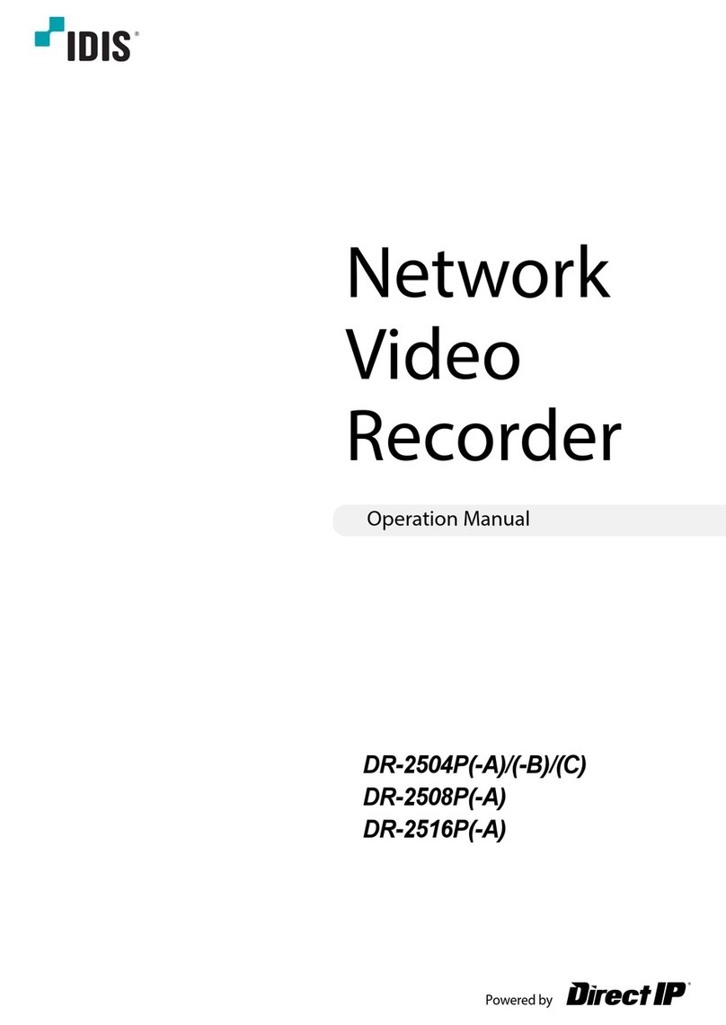 Idis DR-2516P Manual de usuario
