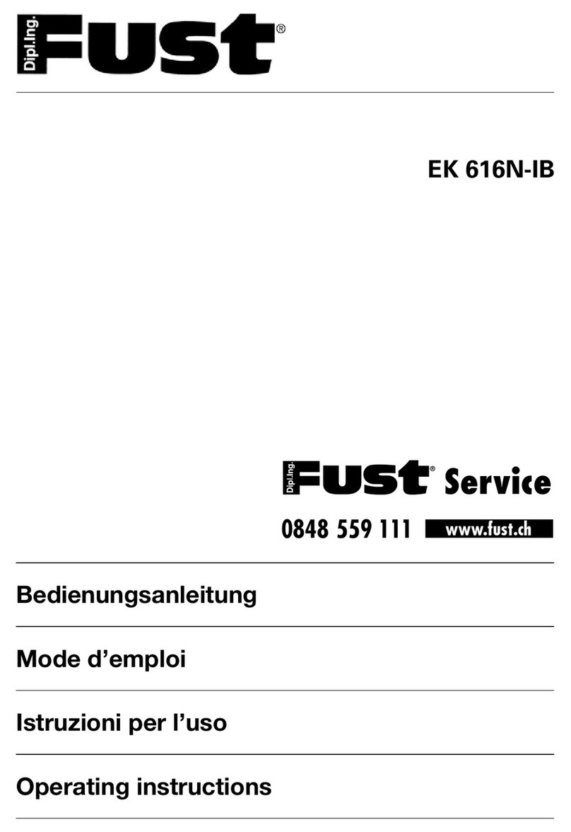 FUST EK 616N-IB Manual de usuario