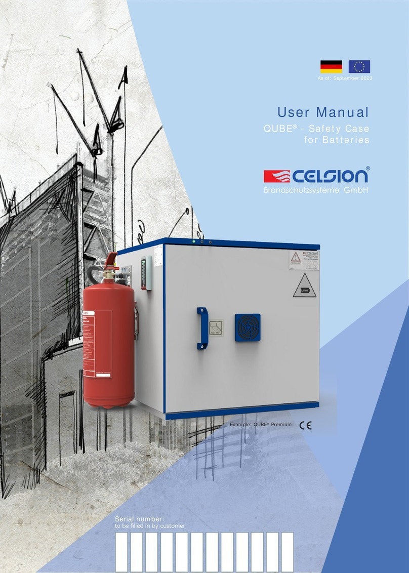 CELSION QUBE Basic Plus Manual de usuario