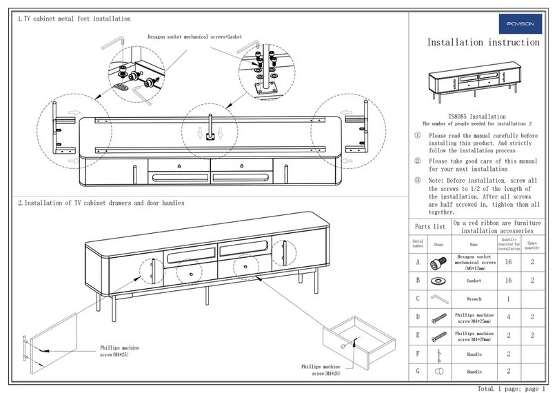 POVISON TS8085 Manual de usuario POVISON TS8085 Manual de usuario