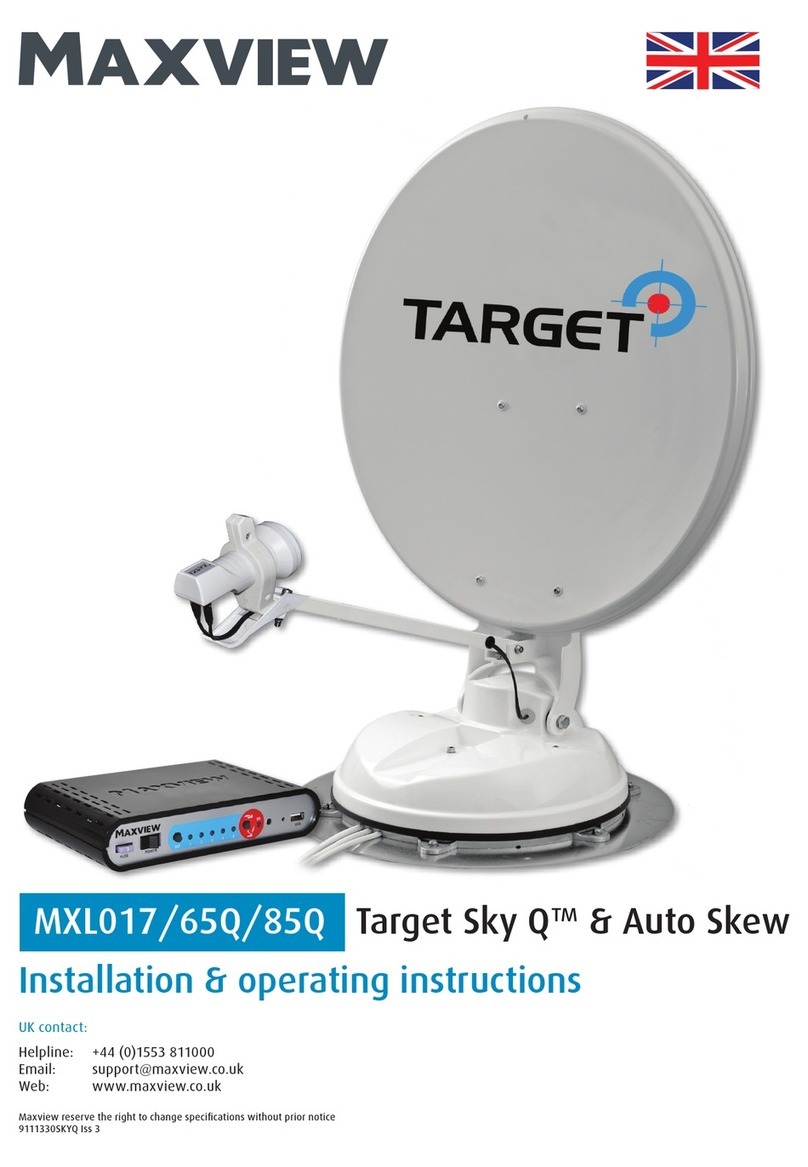 Maxview Target Sky QMXL017/85Q Manual